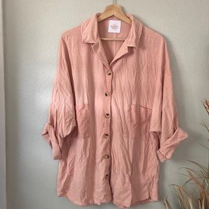 The Lullaby Club Lounge Dress XS Rose